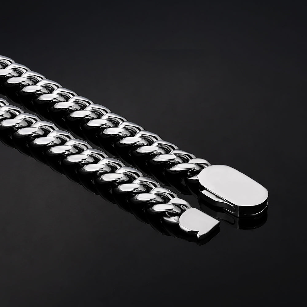 10mm 喜平 ネックレス&ブレスレット セット お洒落留め具 KRKC