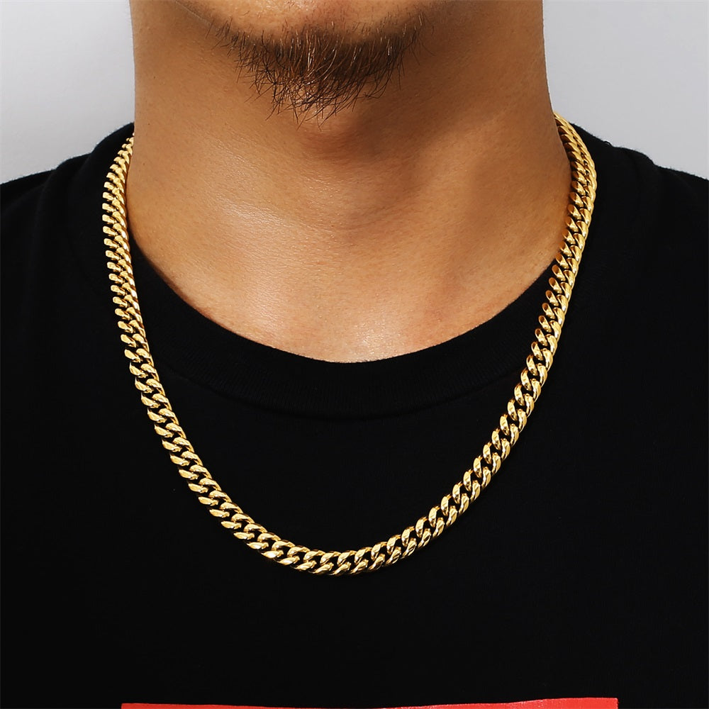 8mm 喜平 ネックレス おしゃれ留め具 KRKC