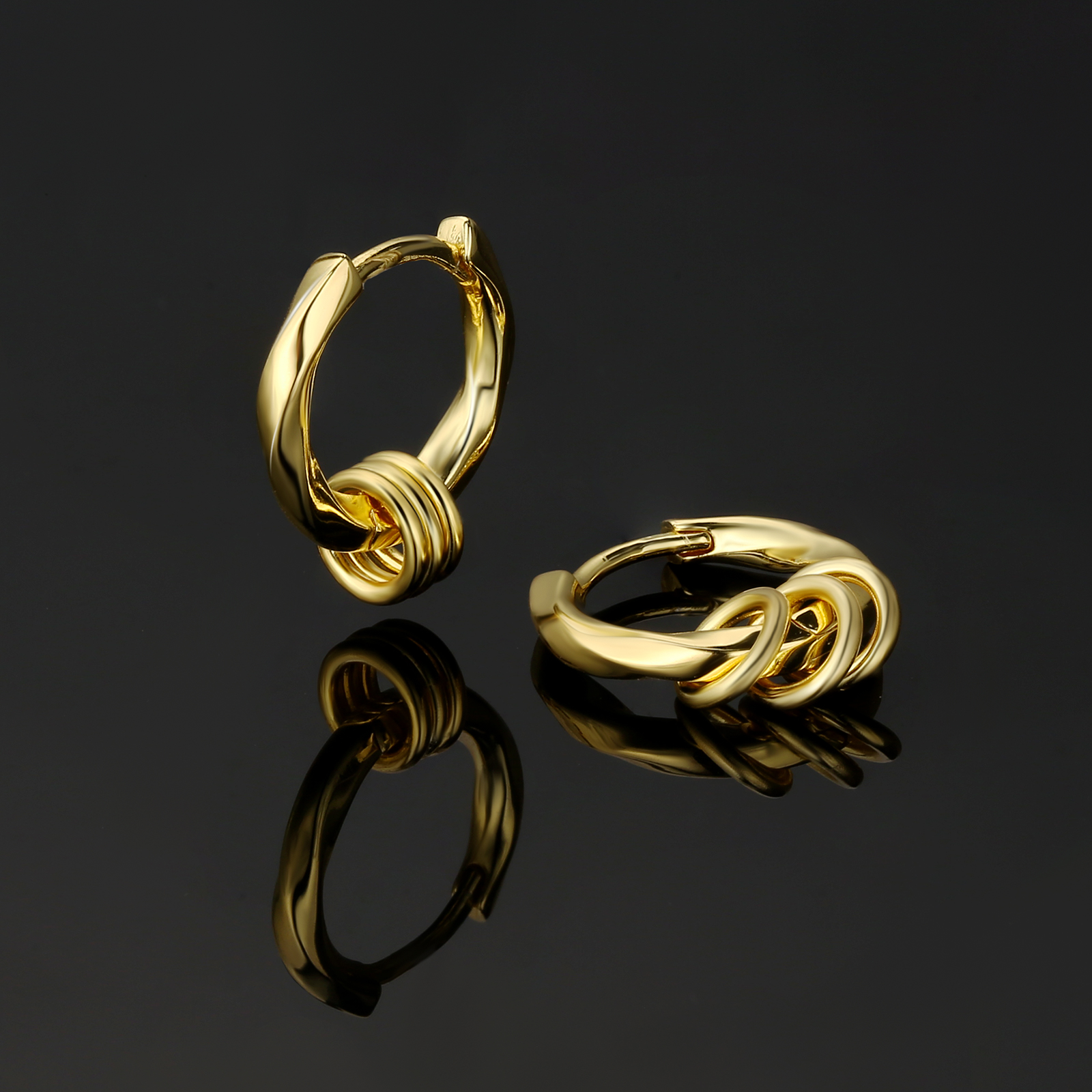 15mm 2way フープピアス S925 KRKC