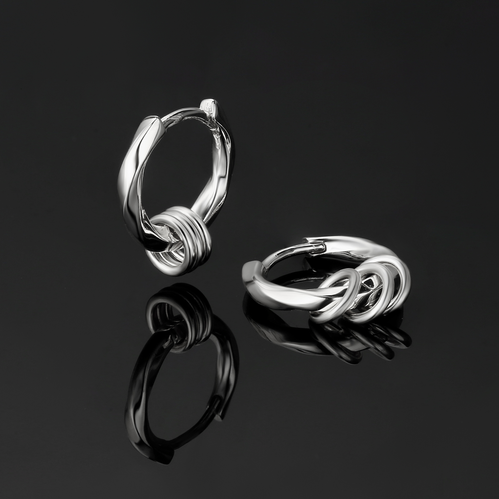 15mm 2way フープピアス S925 KRKC