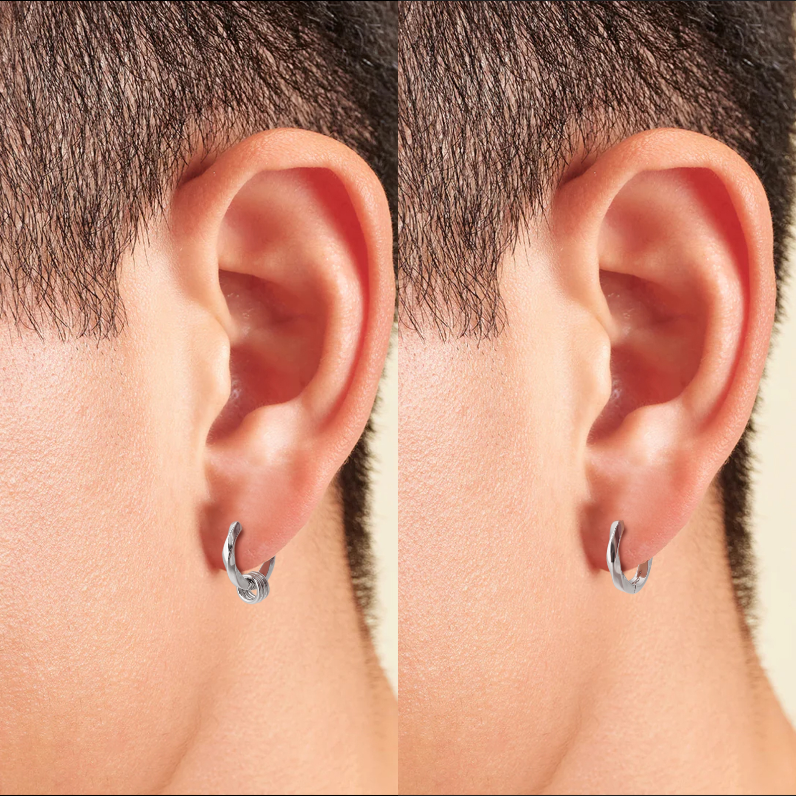 15mm 2way フープピアス S925 KRKC