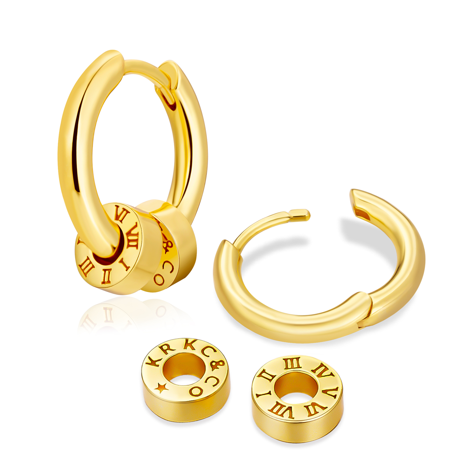 15mm 3way フープピアス S925 KRKC