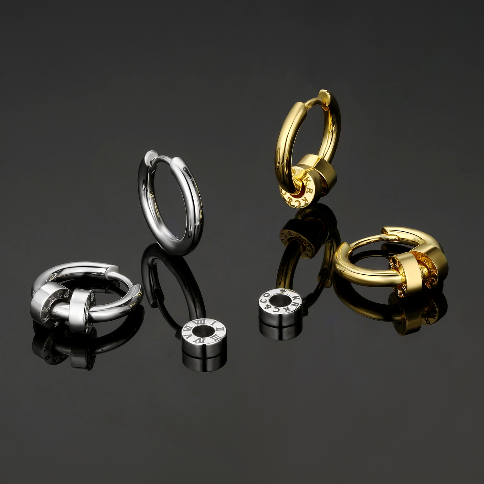 15mm 3way フープピアス S925 KRKC