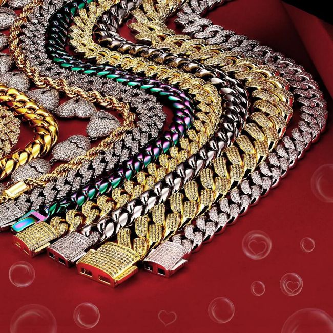 メンズ ネックレス 2点セット KRKC