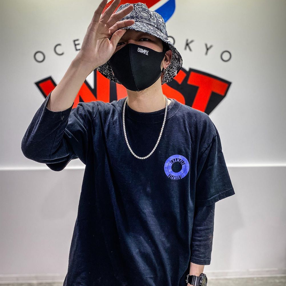 4mm CZ ダイヤ テニス チェーン 14金 メンズ KRKC