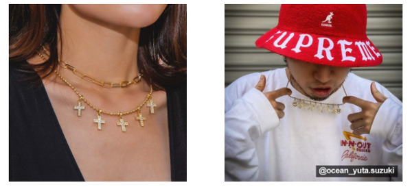 DIYチャームネックレス