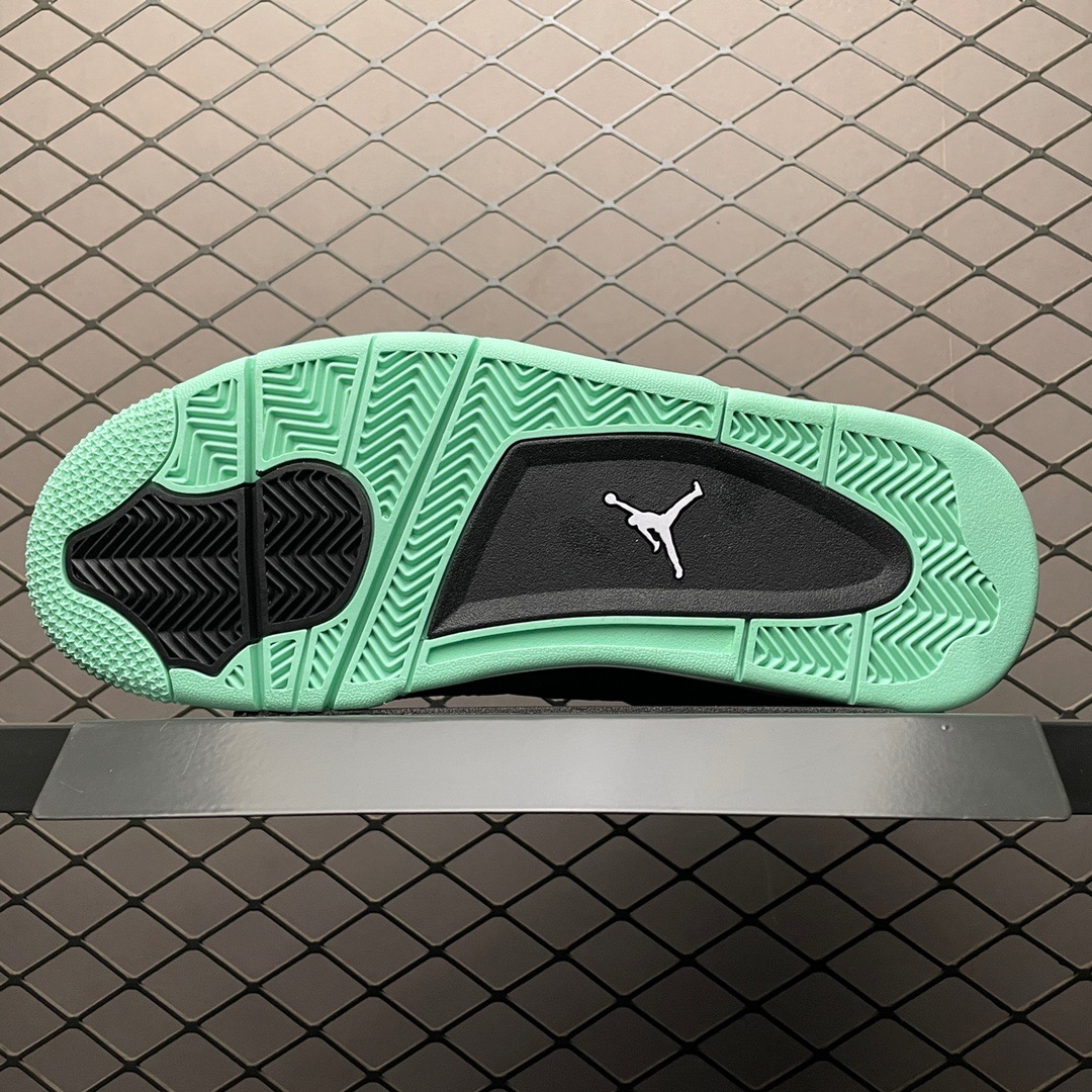 NIKE AIR JORDAN 4 RETRO GREEN GLOW