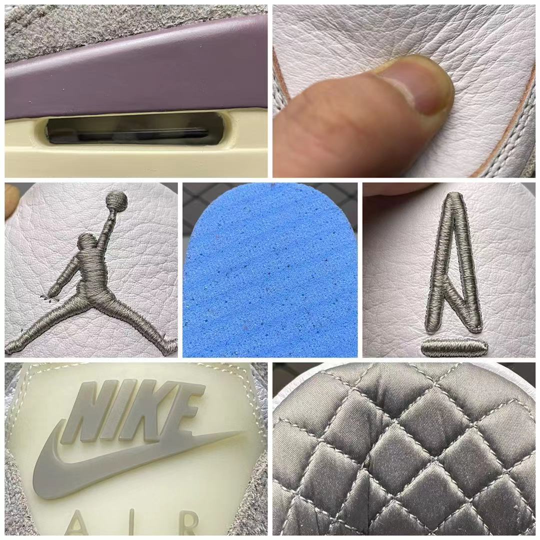 A Ma Maniere × Nike WMNS Air Jordan 3 Retro SP "White/Medium Grey Violet Ore"