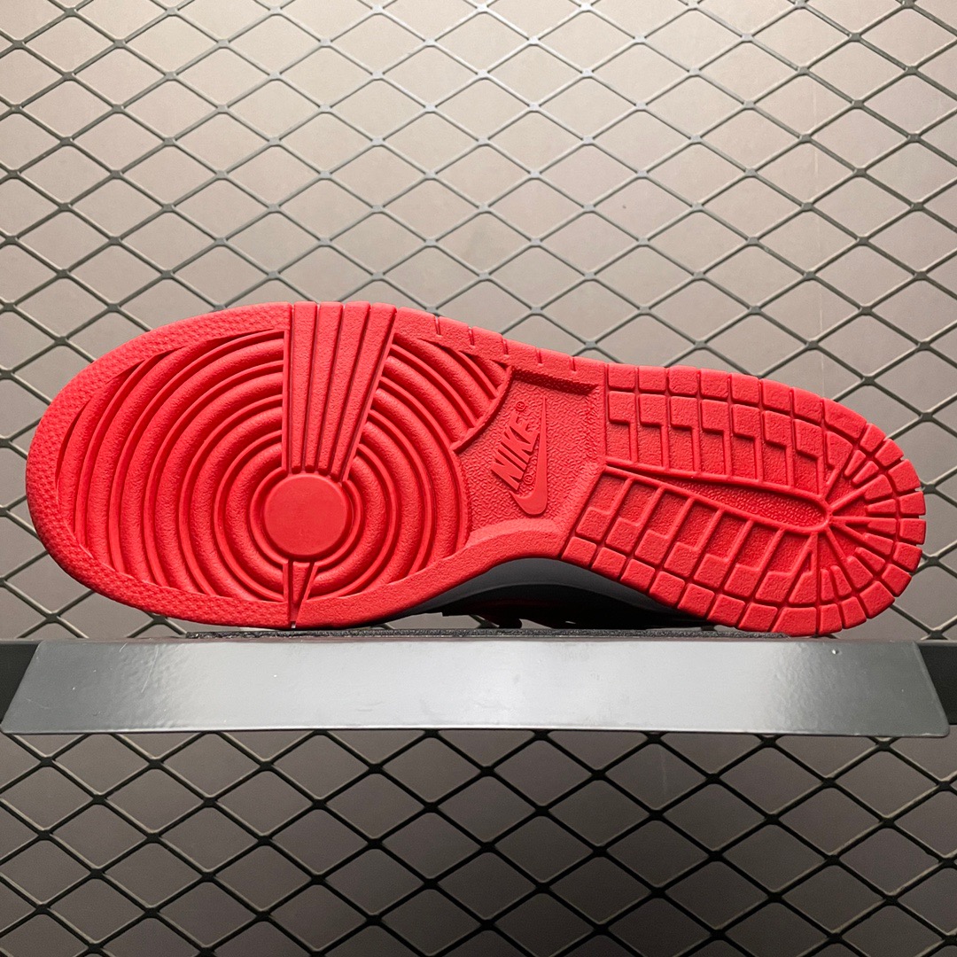 OFF-WHITE × NIKE DUNK LOW UNIVERSITY RED / UNIVERSITY RED-WOLF GREY  CT0856-600