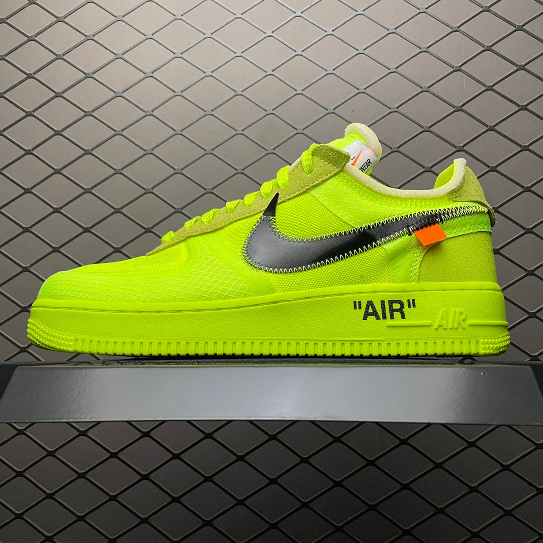 OFF-WHITE × NIKE AIR FORCE 1 VOLT (AO4606-700) OFF-WHITE × NIKE AIR FORCE 1 VOLT (AO4606-700)