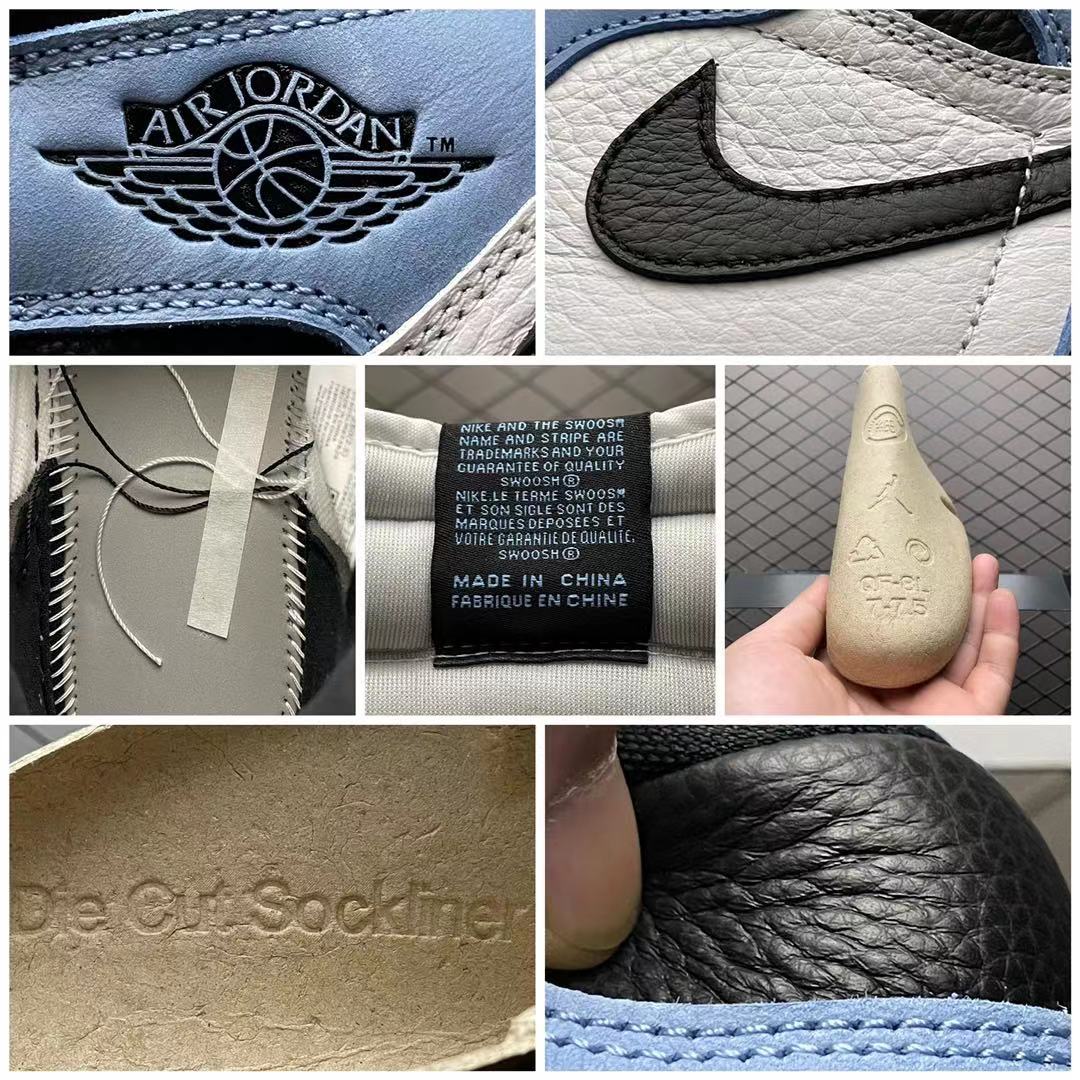 Nike Air Jordan 1 High OG "University Blue" 555088-134