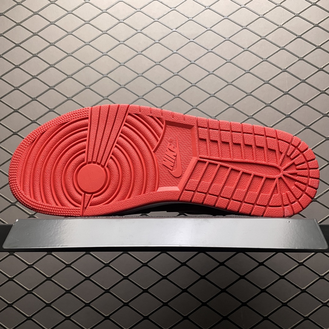 Nike Air Jordan 1 Mid "Bred Toe"(555088-063)