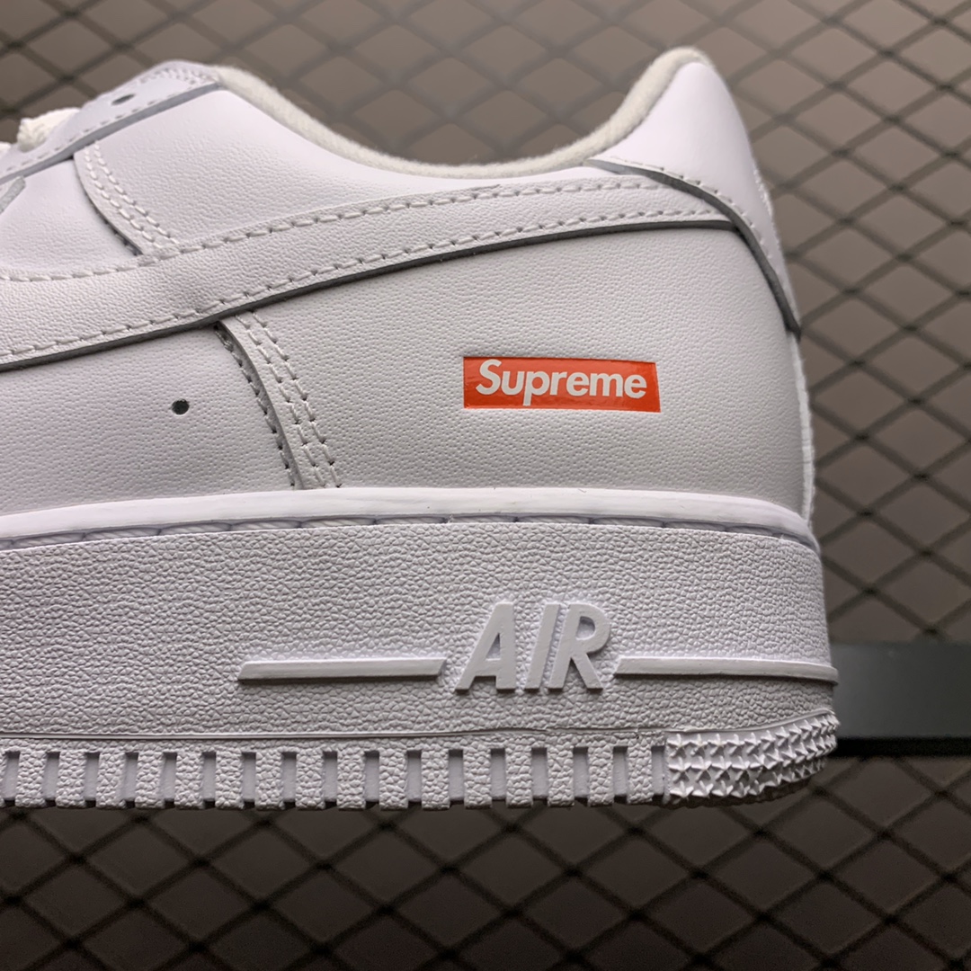 Supreme × Nike Air Force 1 Low "White" (CU9225-100)