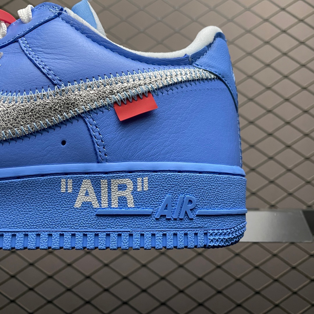 Nike Air Force 1 Low Off-White "MCA University Blue"（CI1173-400）