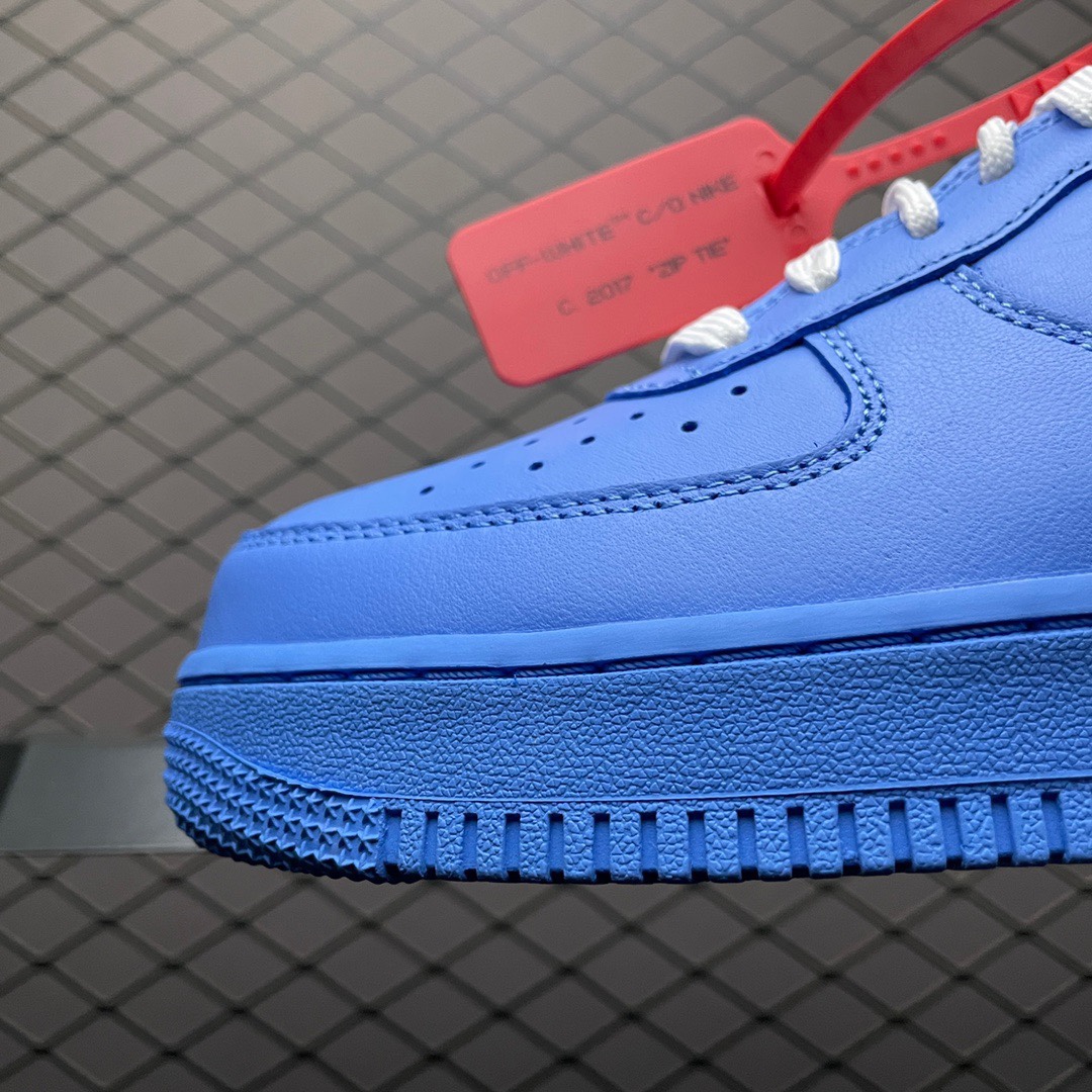 Nike Air Force 1 Low Off-White "MCA University Blue"（CI1173-400）