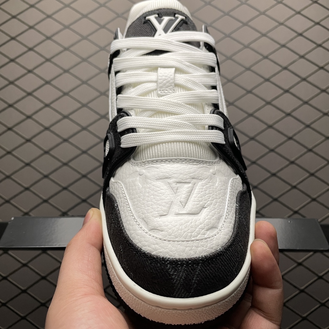 Louis Vuitton Trainer Line Sneaker "Black"（1A9JG9）