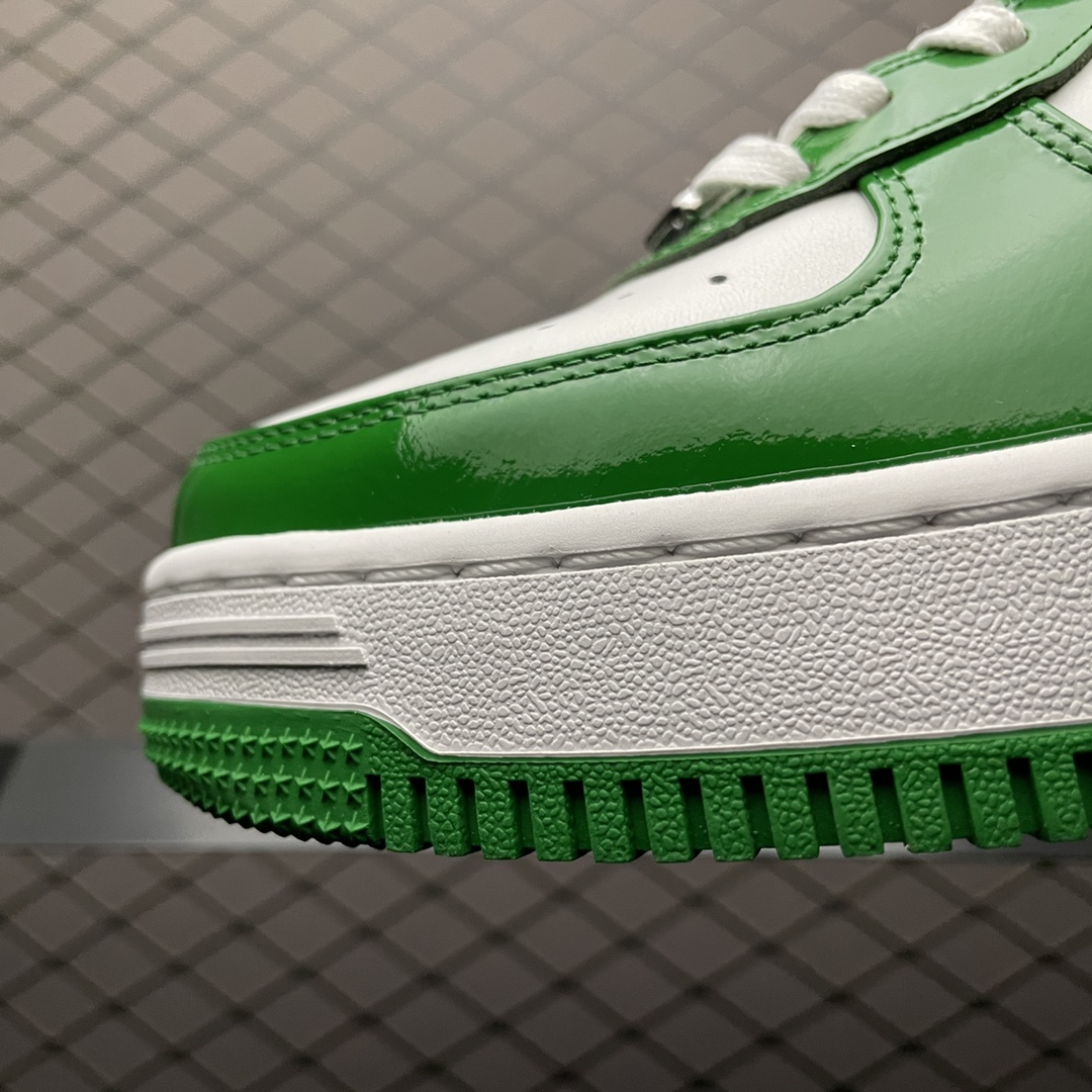 BAPE STA™ Low "Green"(2022)（1I70-291-001白绿）