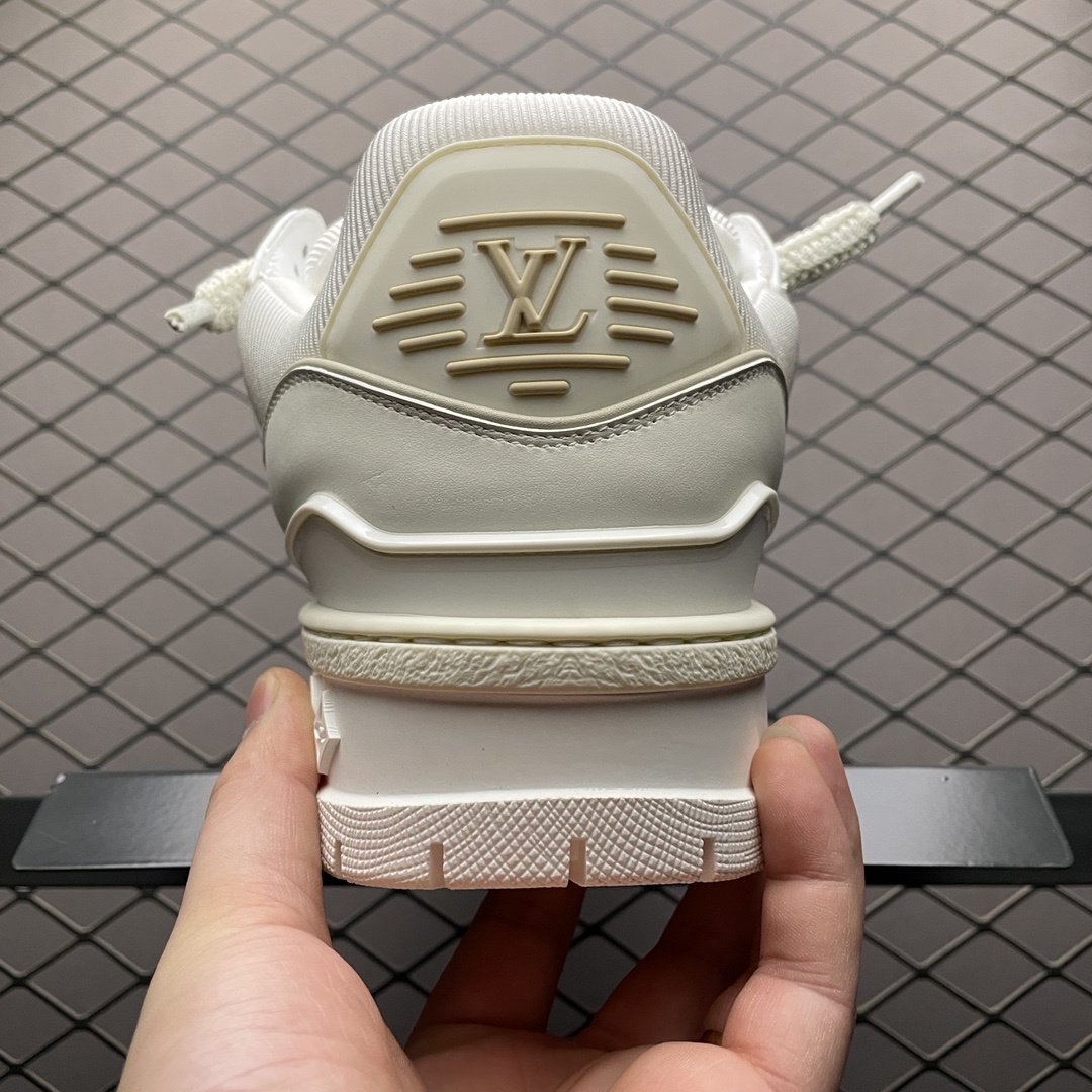 LV Trainer Maxie Line Sneaker "Blanc" （1AB8RO）