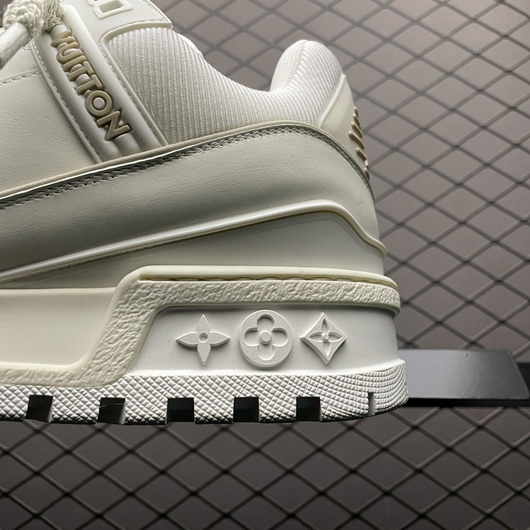 LV Trainer Maxie Line Sneaker "Blanc" （1AB8RO）