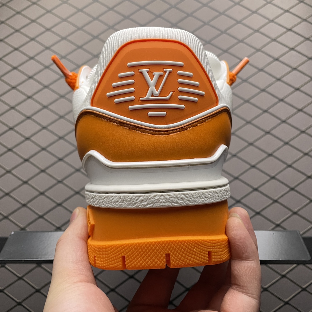 LV Trainer Maxie Line Sneaker "Orange" （1AB8SX）