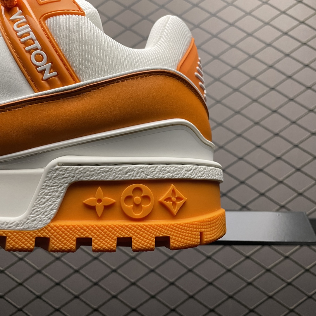 LV Trainer Maxie Line Sneaker "Orange" （1AB8SX）