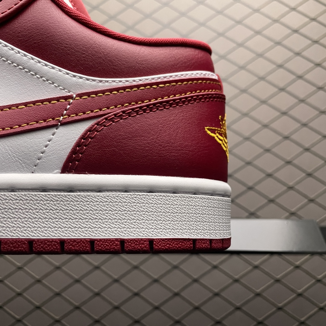 Nike Air Jordan 1 Low "Cardinal Red"(553558-607)