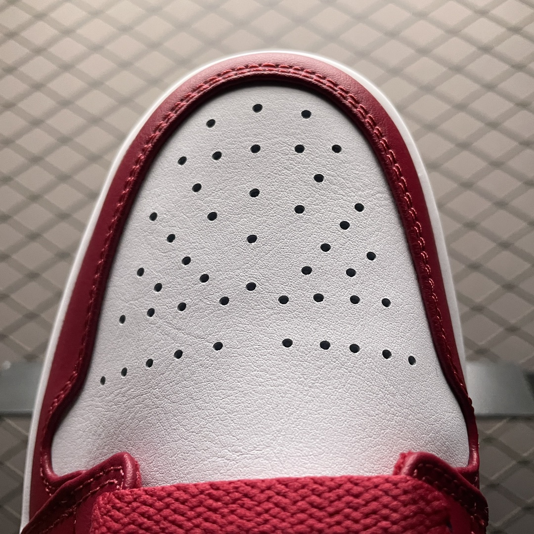 Nike Air Jordan 1 Low "Cardinal Red"(553558-607)