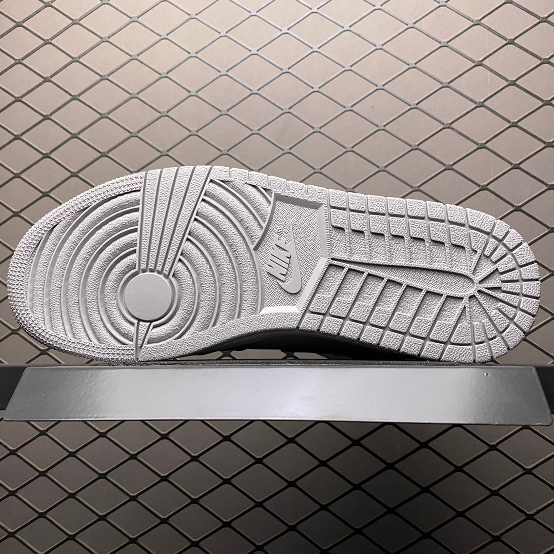 Nike PS Air Jordan 1 Mid "Grey-White/Anthracite" (554724-078)