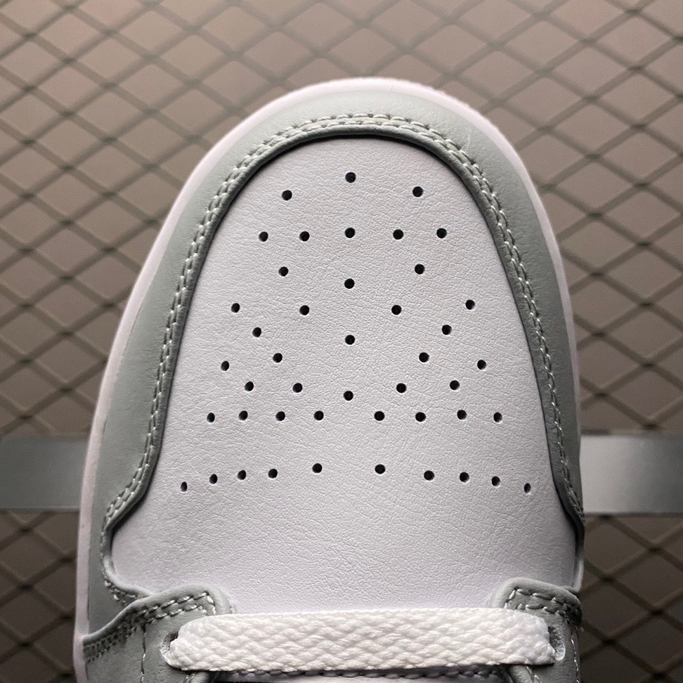 Nike PS Air Jordan 1 Mid "Grey-White/Anthracite" (554724-078)