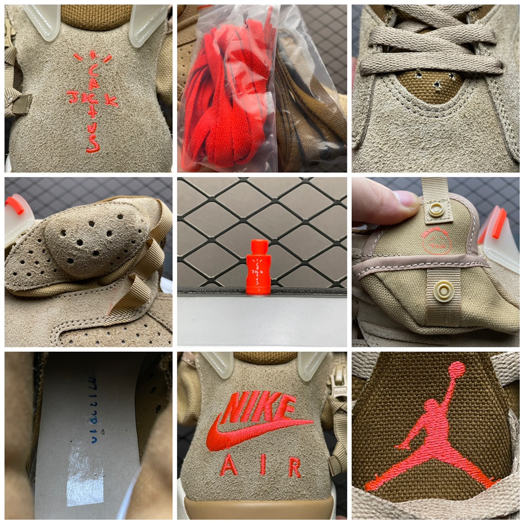 Travis Scott × Nike Air Jordan 6 "British Khaki" (DH0690-200)
