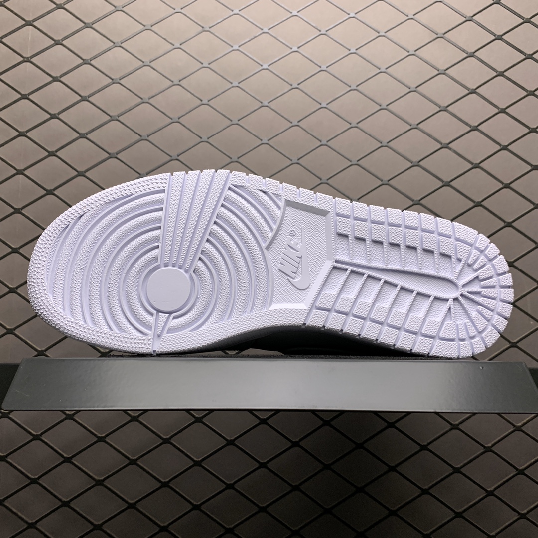 NIKE WMNS AIR JORDAN 1 MID "WHITE/BLACK" (CK6587-100)