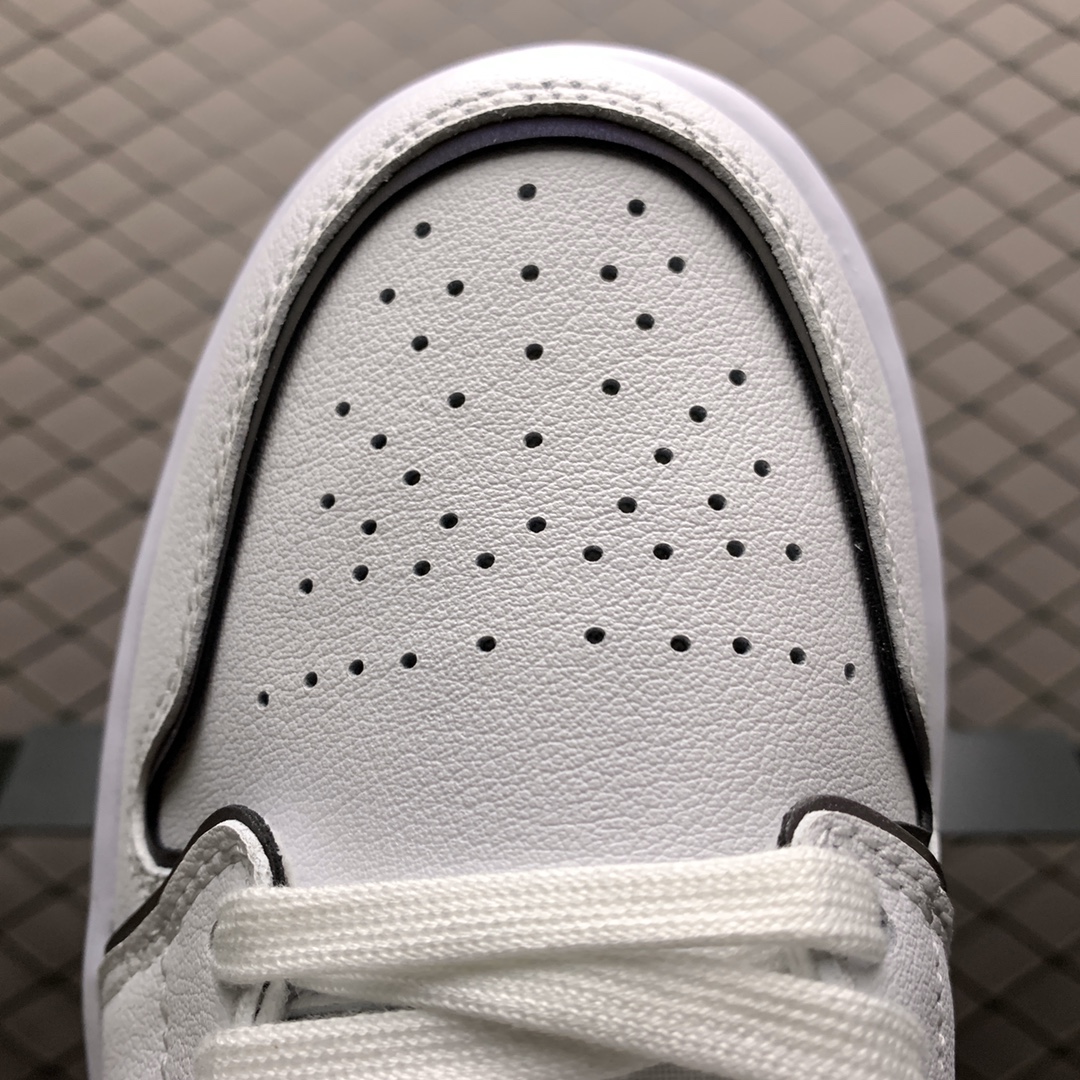 NIKE WMNS AIR JORDAN 1 MID "WHITE/BLACK" (CK6587-100)