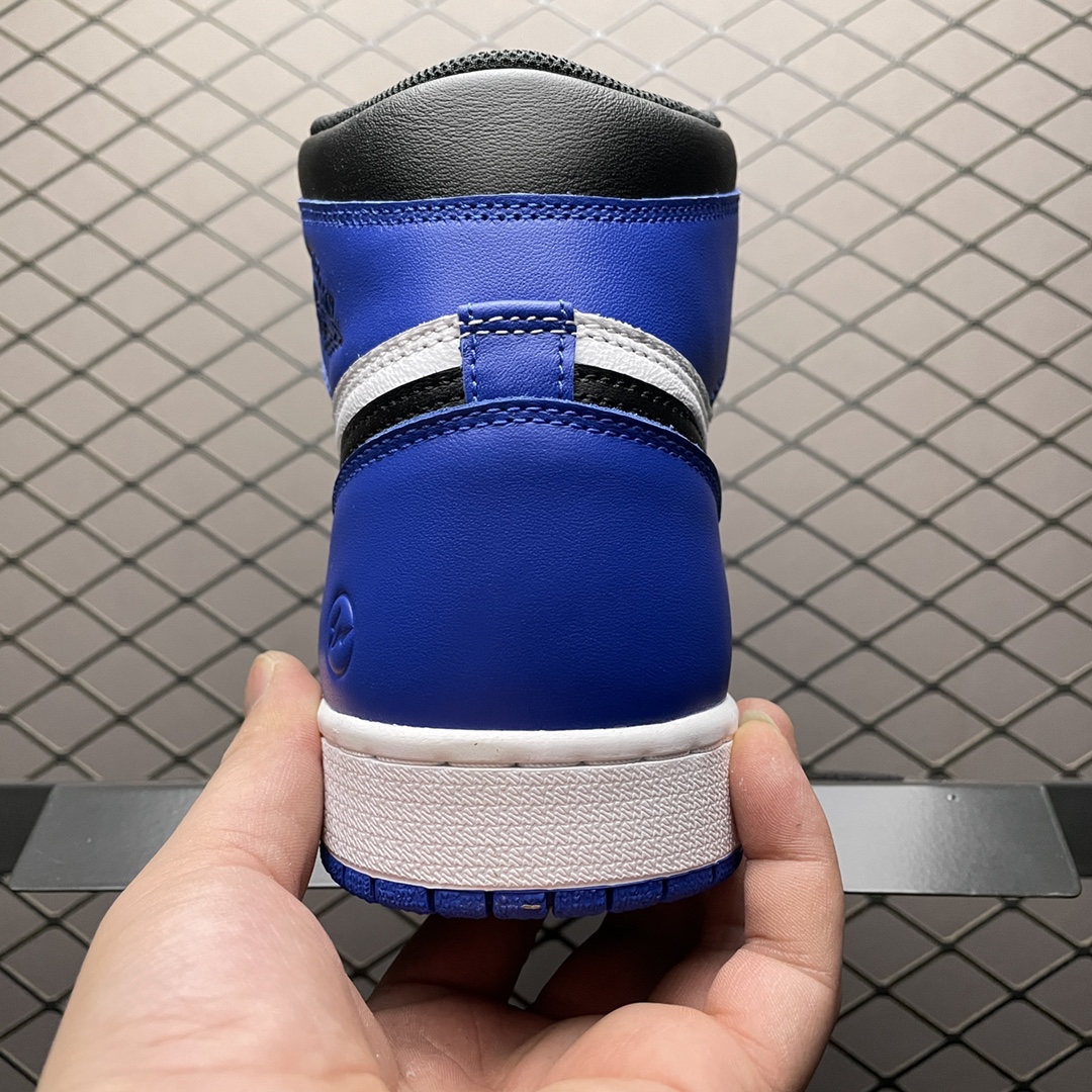 fragment design × Nike Air Jordan 1 RETRO High "Black/Sport Royal-White" (716371-040)
