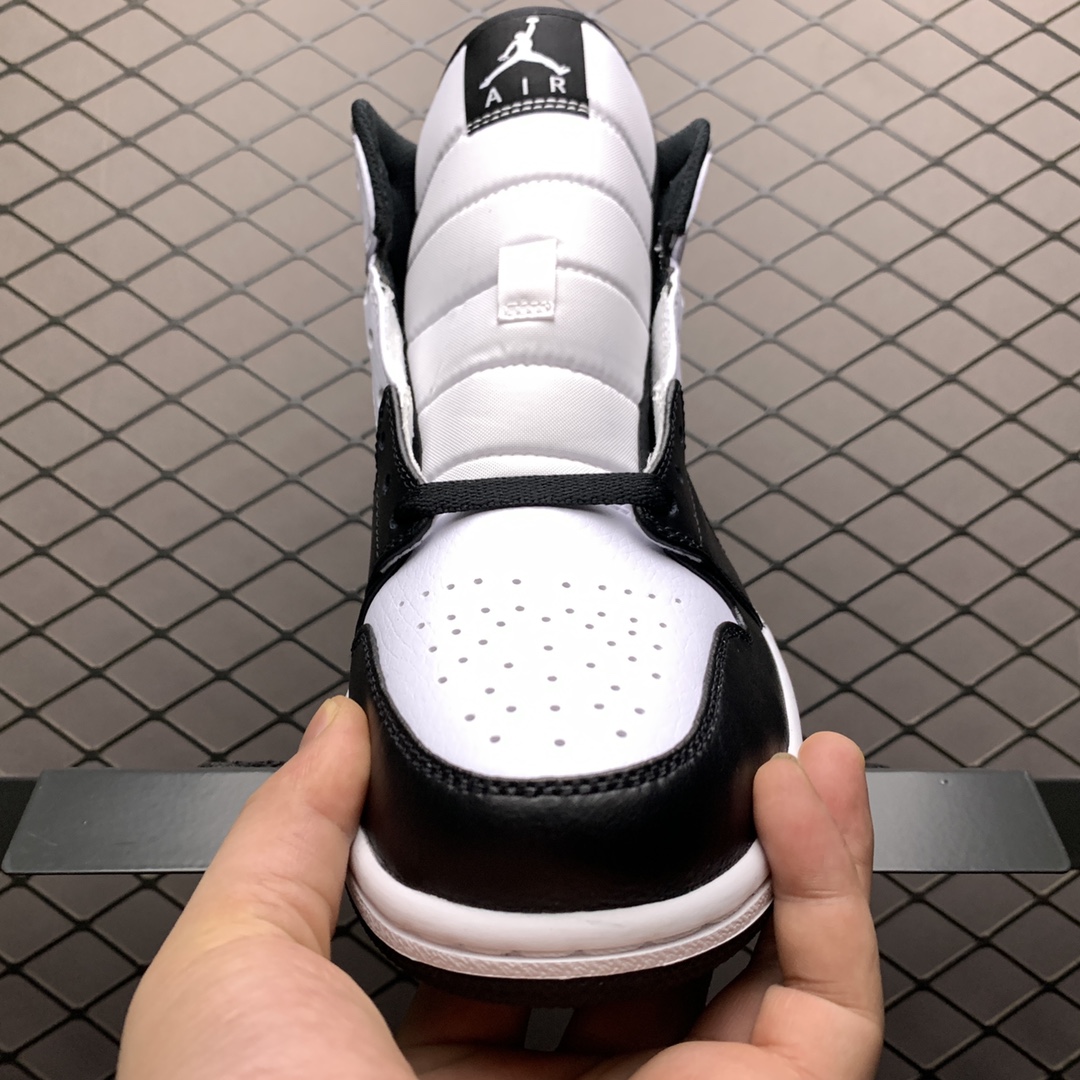 NIKE AIR JORDAN 1 MID "WHITE SHADOW" (554724-073)
