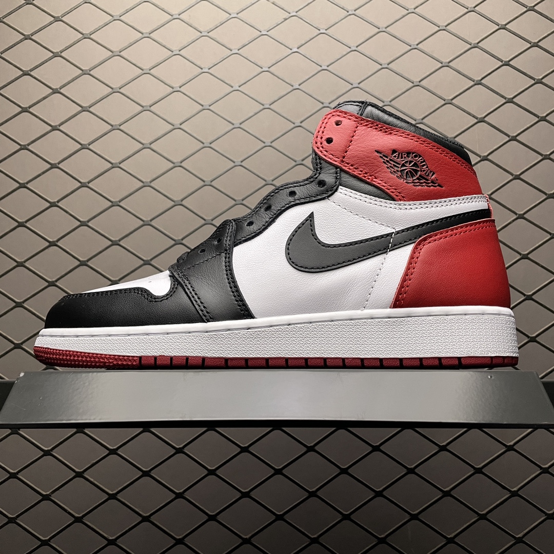 Nike Air Jordan 1 Retro High OG "Black Toe"(2016) (555088-125)