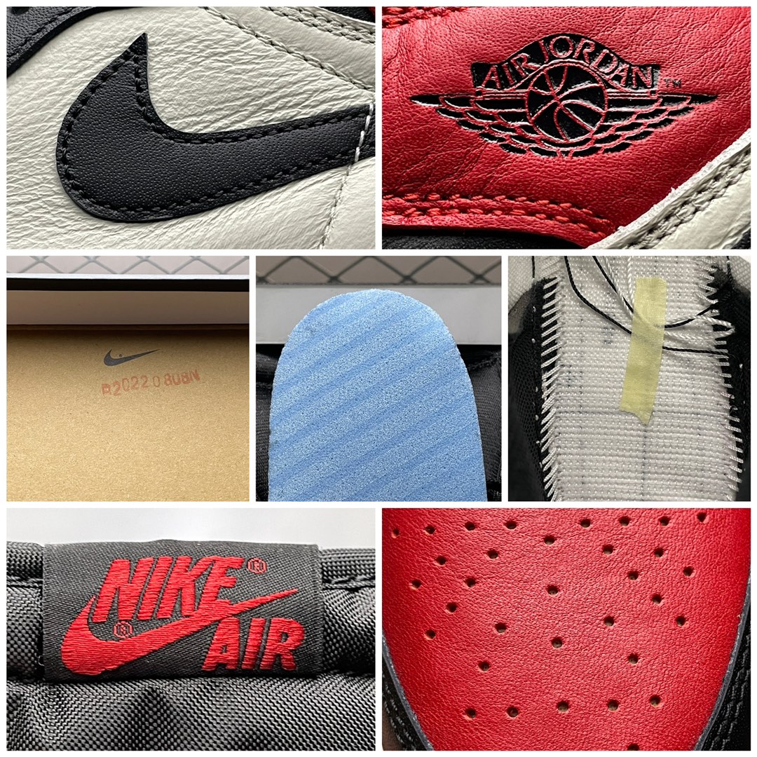 Nike Air Jordan 1 Retro High OG "Bred Toe" (555088-610)