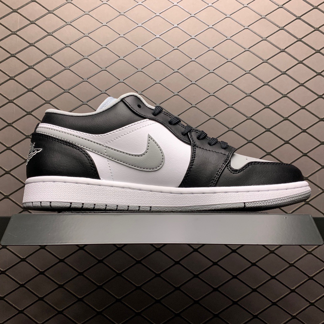 NIKE AIR JORDAN 1 LOW "BLACK/LIGHT SMOKE GREY"（553558-039）