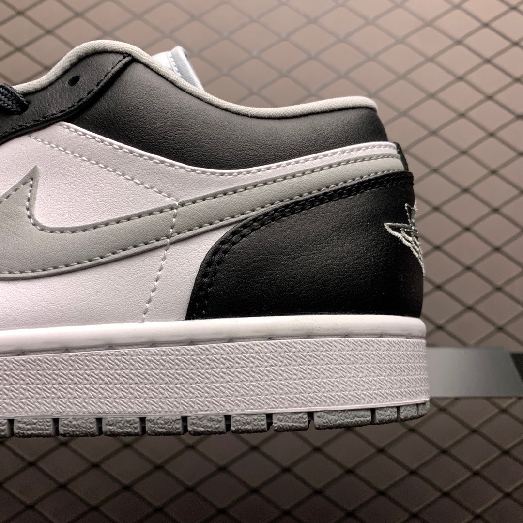 NIKE AIR JORDAN 1 LOW "BLACK/LIGHT SMOKE GREY"（553558-039）