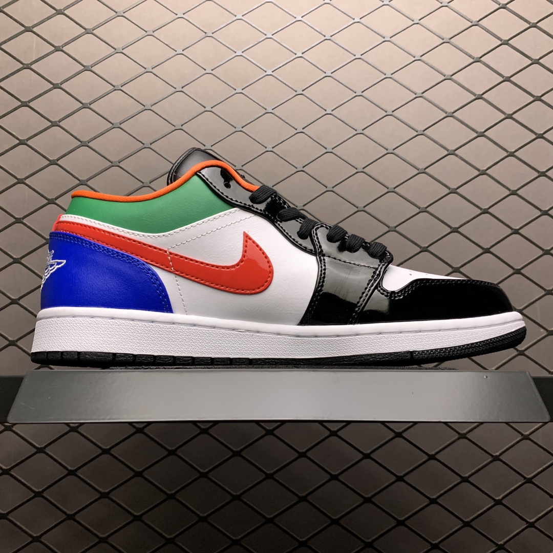 Nike WMNS Air Jordan 1 Low "Multi-Color Black Toe"（CZ4776-101）