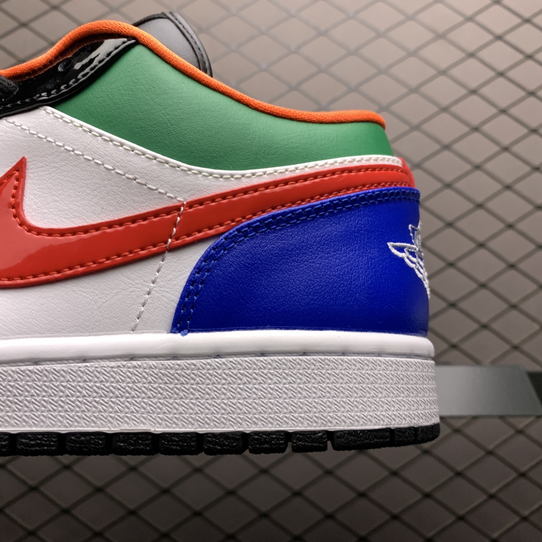 Nike WMNS Air Jordan 1 Low "Multi-Color Black Toe"（CZ4776-101）