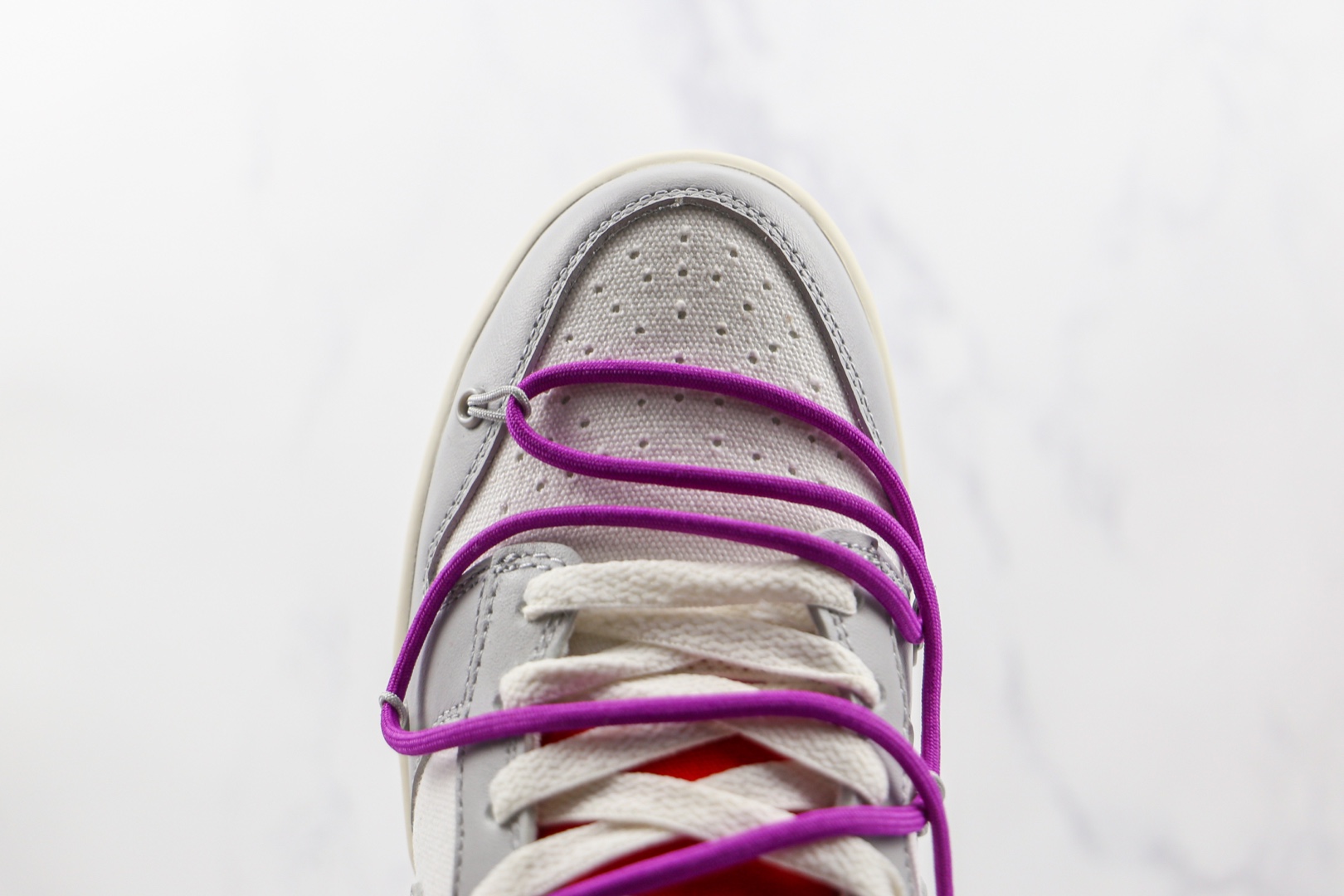 OFF-WHITE × NIKE DUNK LOW 1 OF 50 "45" (DM1602-101)