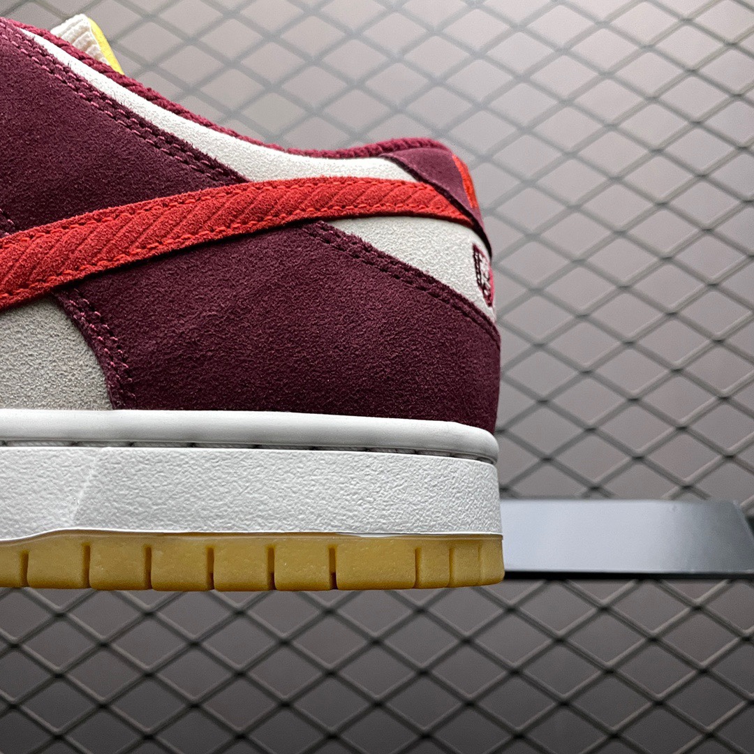 Skate Like a Girl × Nike SB Dunk Low Pro "Dark Beetroot" (DX4589-600)