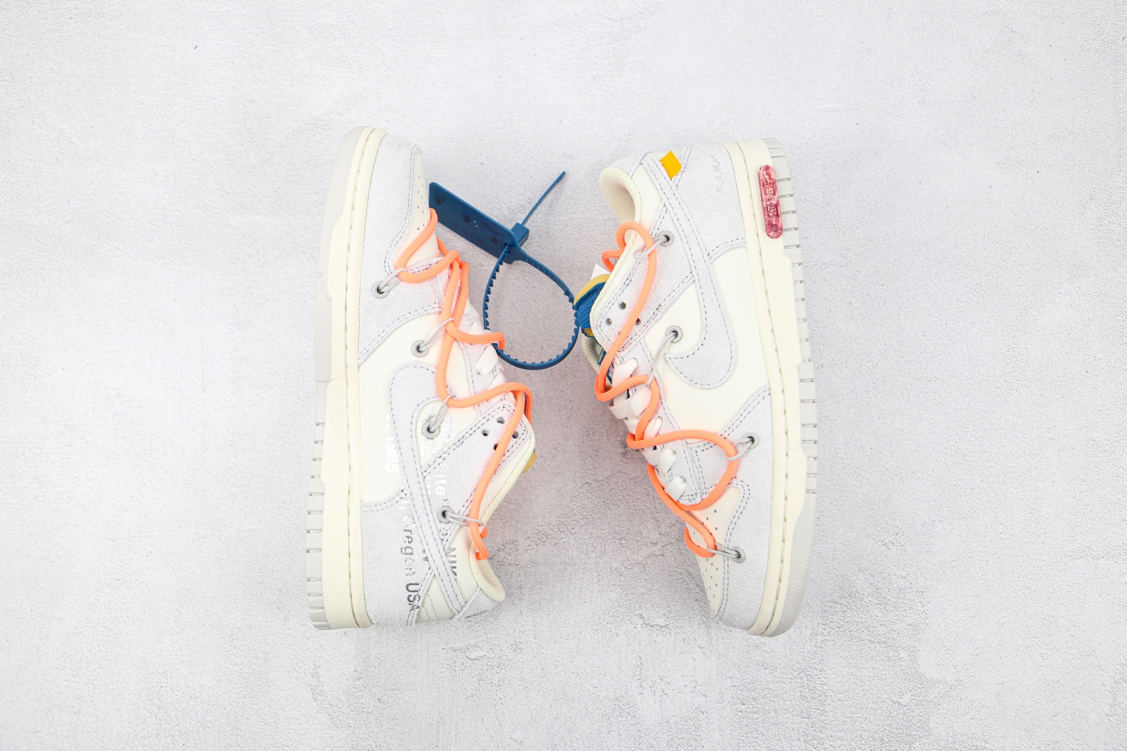 OFF-WHITE × NIKE DUNK LOW 1 OF 50 "19" (DJ0950-119)