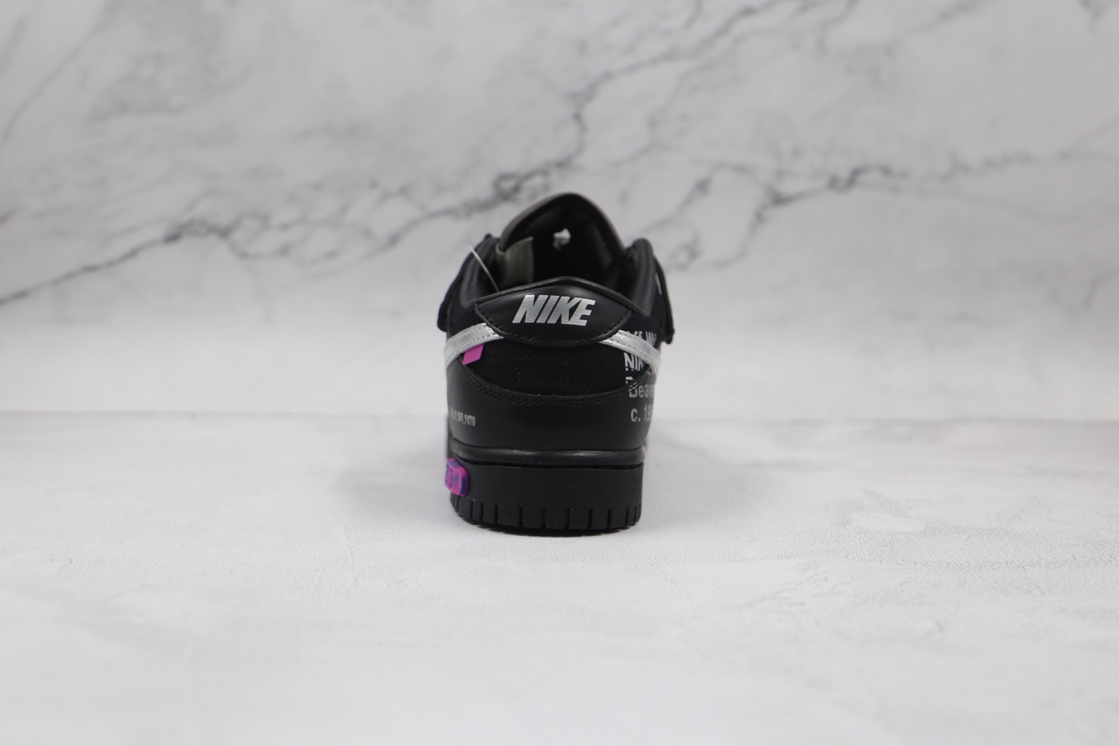 Off-White × Nike Dunk Low 1 OF 50 "Black 50" (DM1602-001)