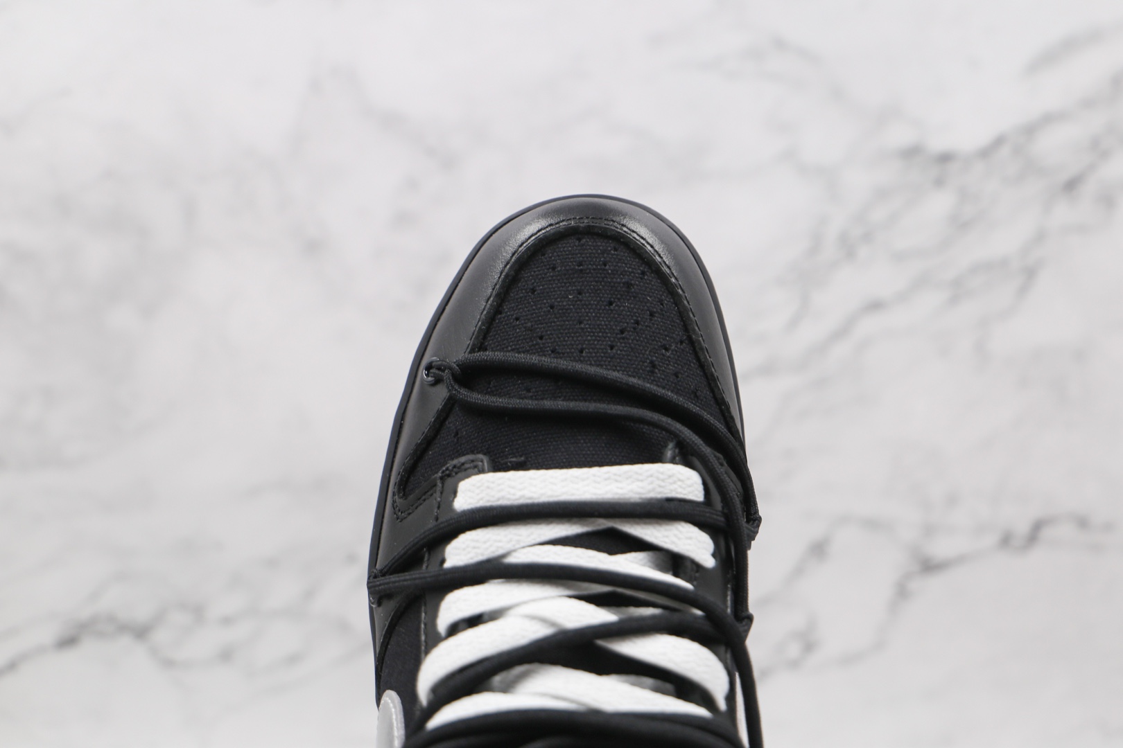 Off-White × Nike Dunk Low 1 OF 50 "Black 50" (DM1602-001)