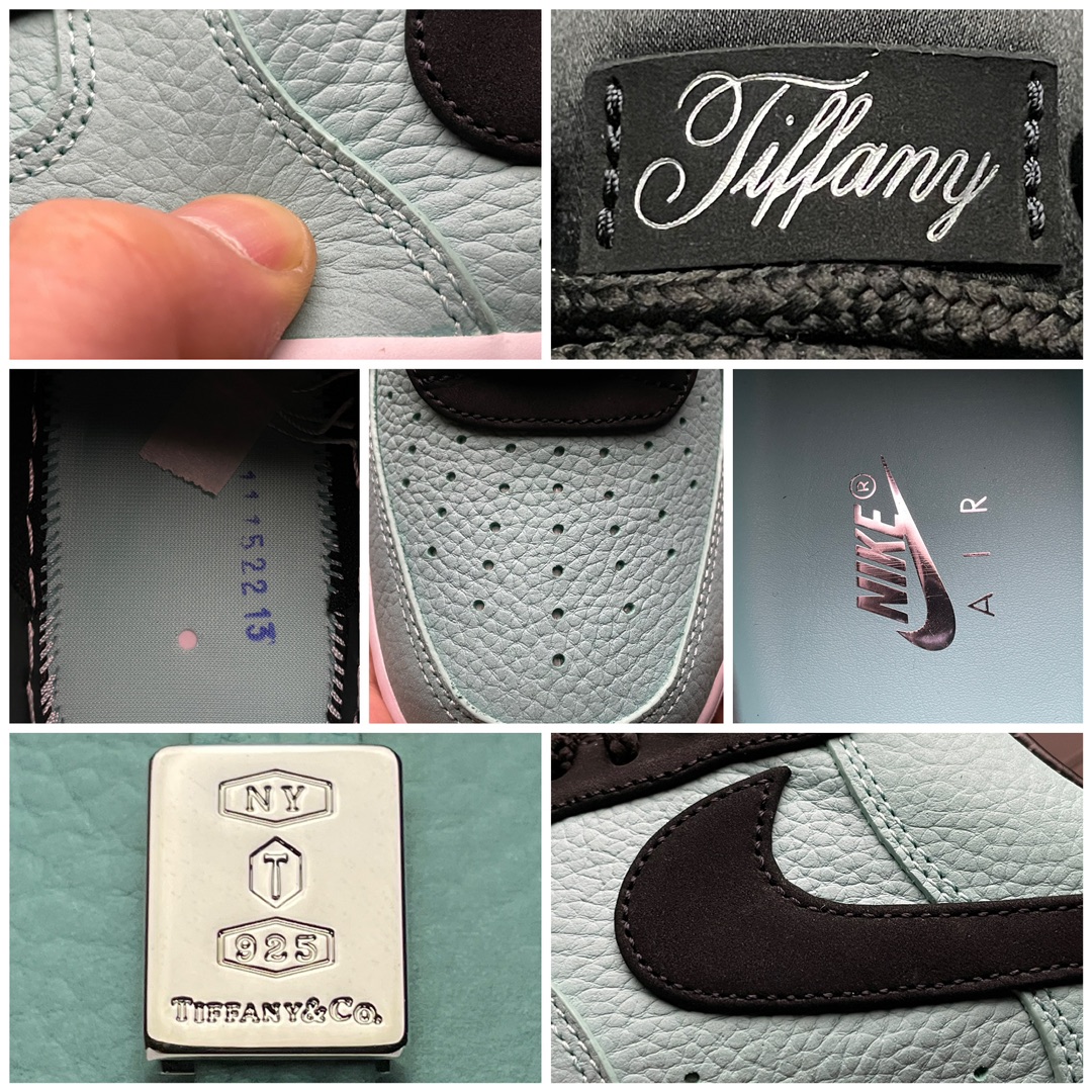 Tiffany & Co. Reveals Friends & Family Version Of Its Nike Air Force 1 Low “1837”（dz1382-001）