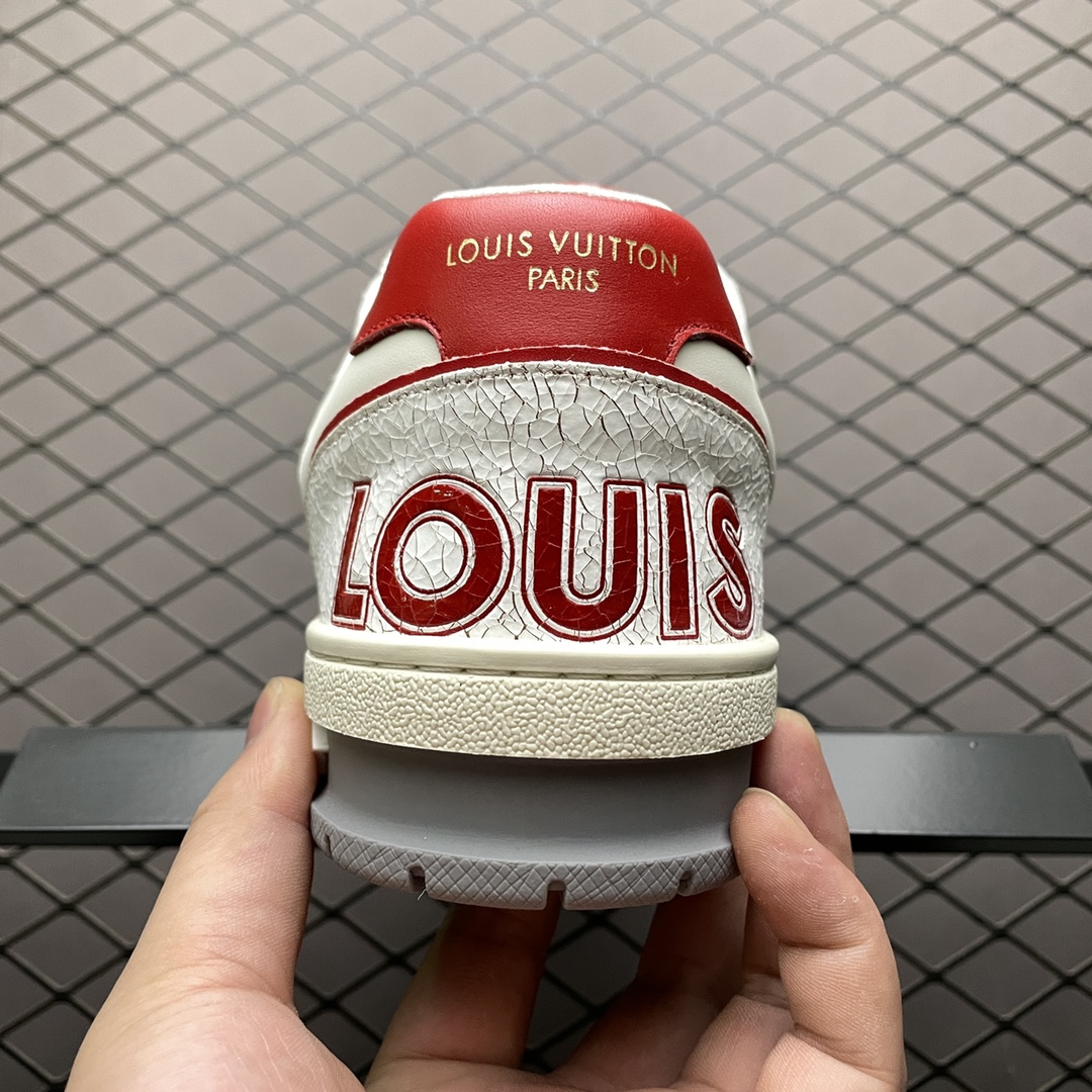LOUIS VUITTON TRAINER LINE SNEAKER VEIL "ROUGE"（1A98VE）