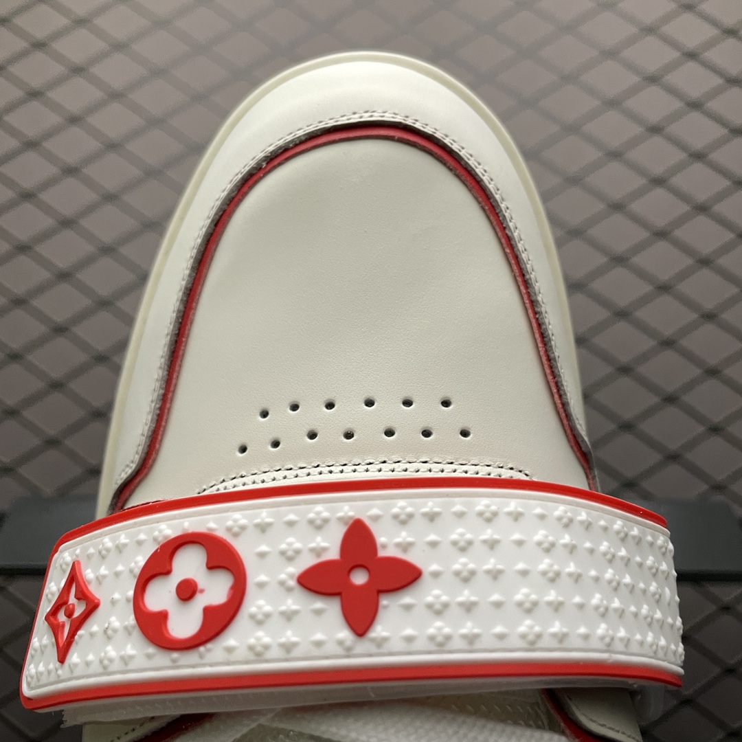 LOUIS VUITTON TRAINER LINE SNEAKER VEIL "ROUGE"（1A98VE）