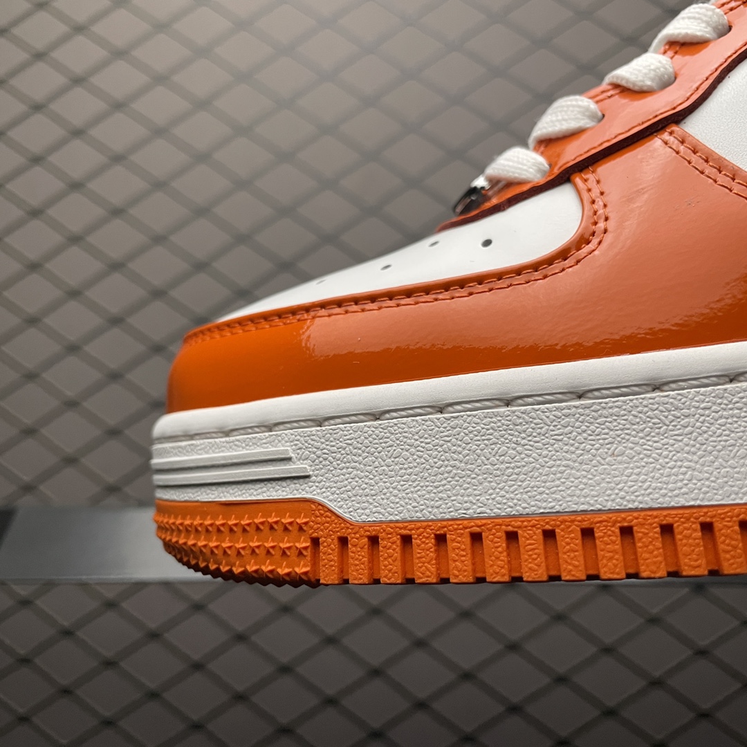 BAPE STA™ Low "Orange"(2022)（1I70-191-002白橙）
