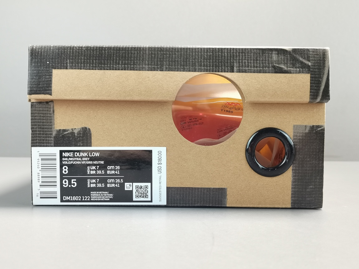 OFF-WHITE × NIKE DUNK LOW 1 OF 50 "30"(DM1602-122)